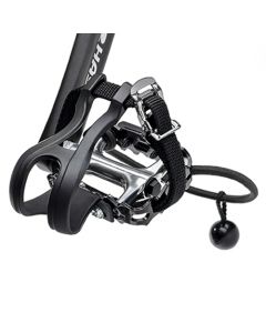 Hase Pedalen - Toe Clips en bandjes - voor volwassenen - Links