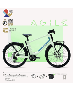 AGILE sports Carbon Fiber Licht Groen