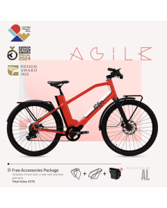 AGILE sports aluminum Rood