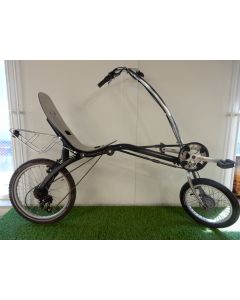 Zwarte Ligfiets